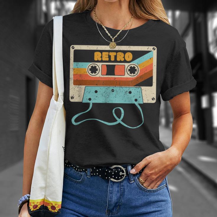 70S 80S 90S Retrointage Cassette T-Shirt Geschenke für Sie