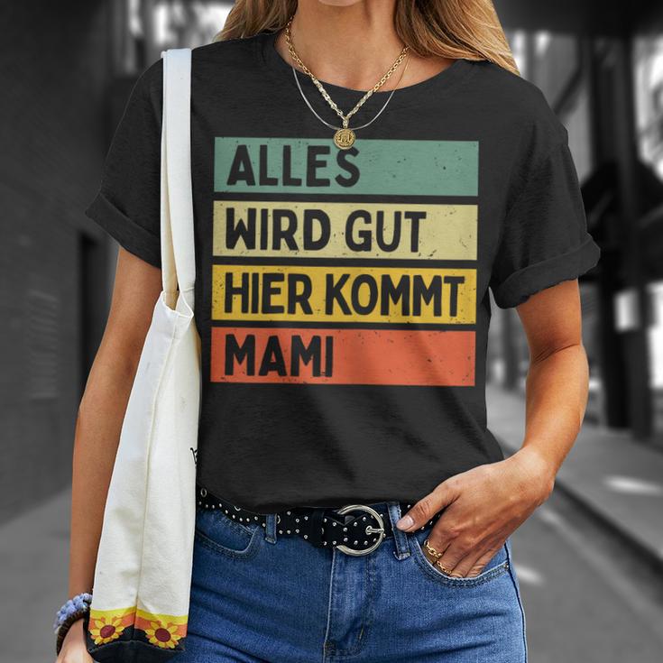 Alles Wird Gut Hier Kommt Mami Retrointage First Name T-Shirt Geschenke für Sie