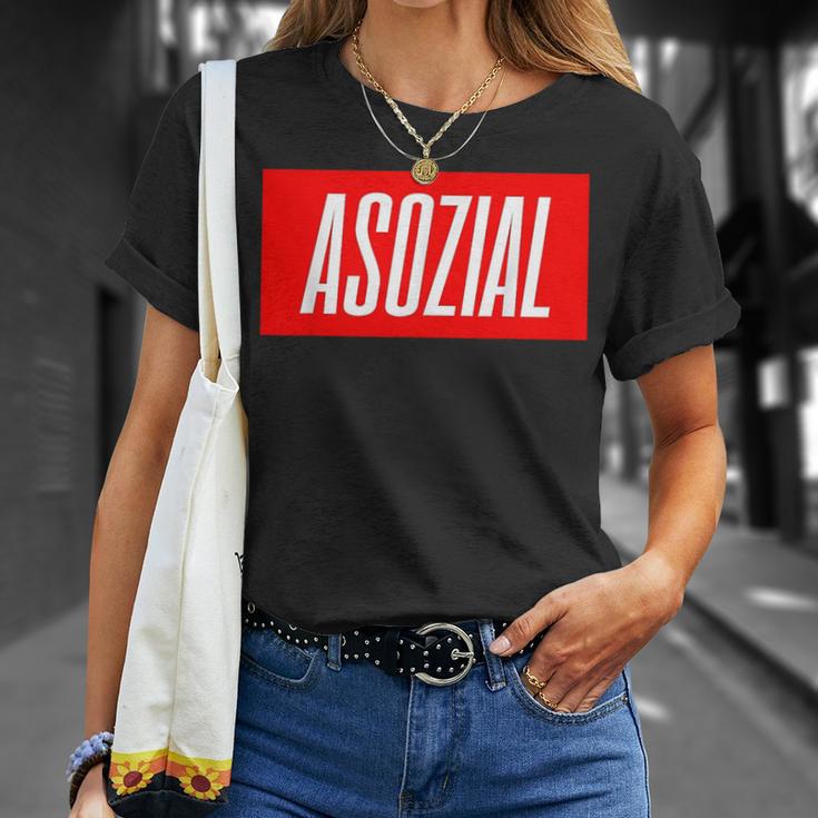 Asozial T-Shirt Geschenke für Sie