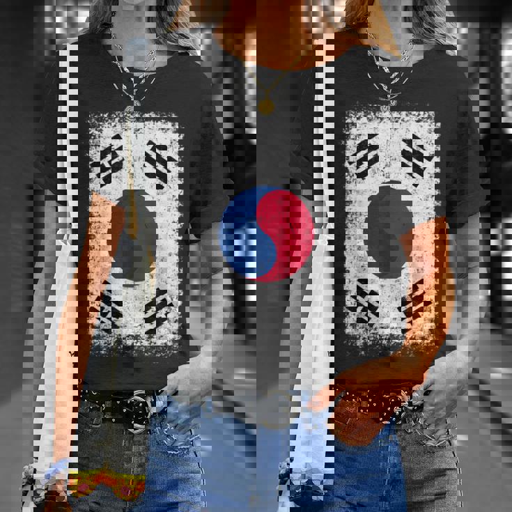 Bandiera Della Corea Del Sud Regali Della Corea Del Sud Amore Corea Maglietta Regalos para ella