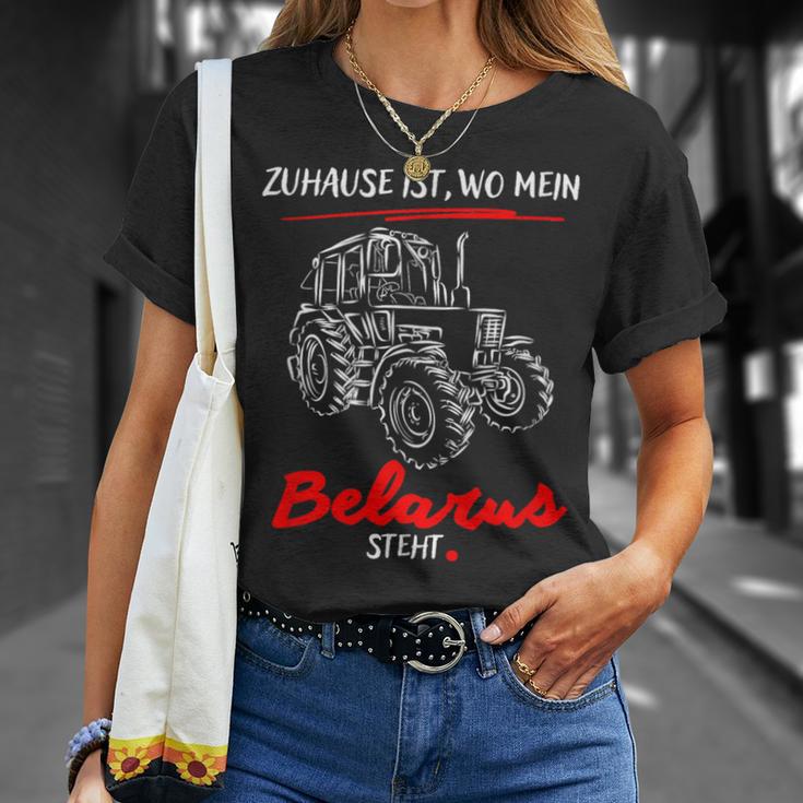 Belarus-Mts-Zuhause Ist Wo Mein Belarus Steht T-Shirt Geschenke für Sie