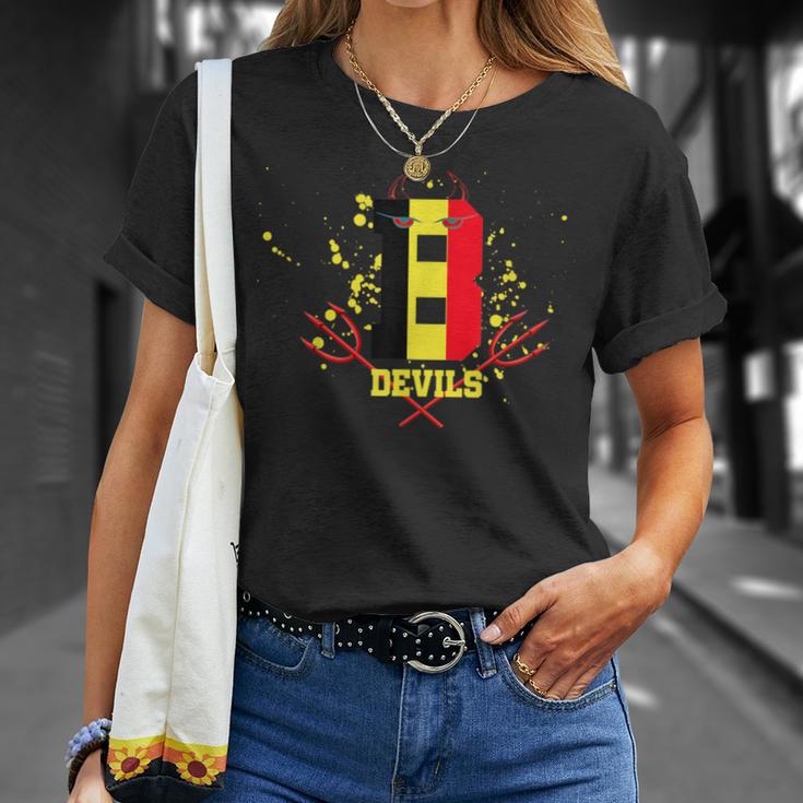 Belgium Devils Football T-Shirt Geschenke für Sie