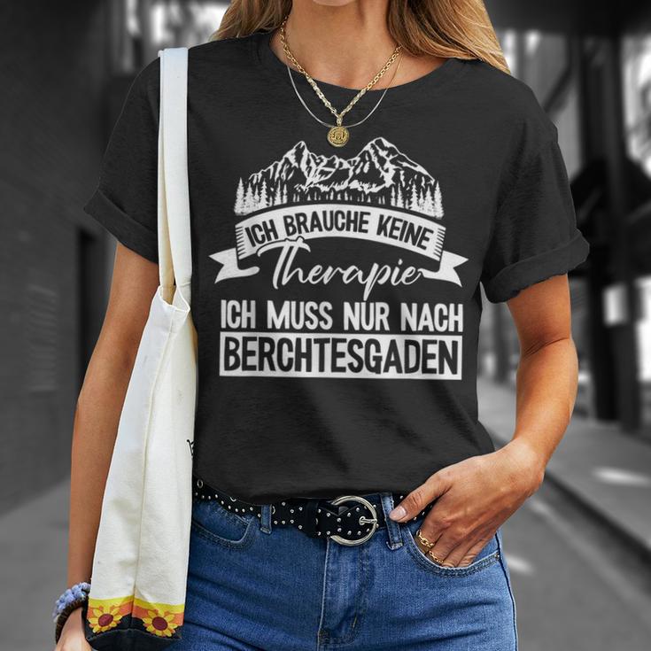 Berchtesgaden Keine Therapie Saying Watzmann Gipfel Hiking S T-Shirt Geschenke für Sie