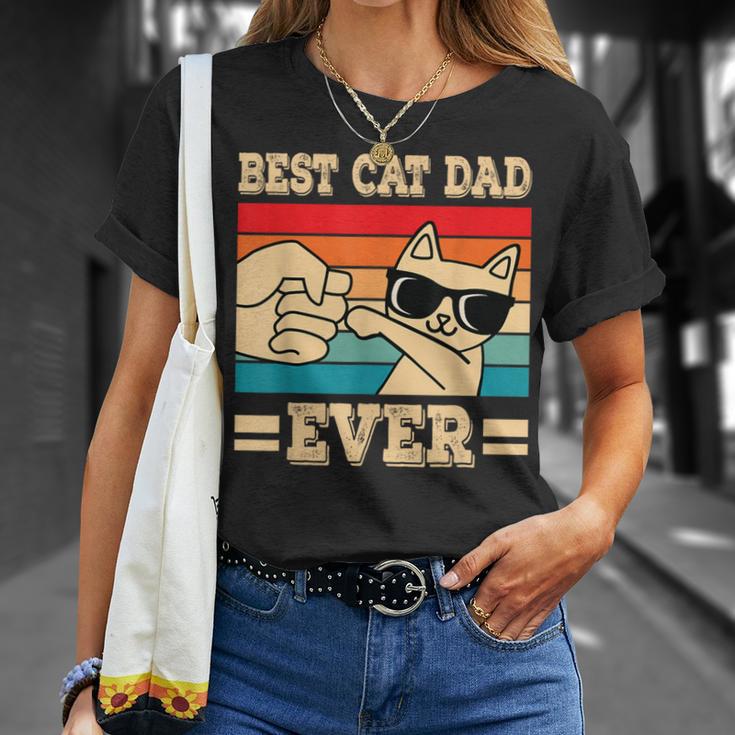 Best Cat Dad Ever Cat T-Shirt Geschenke für Sie