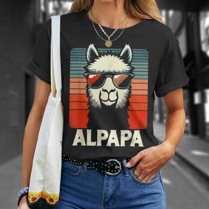 Bester Papa Alpapa Alpaka Frischgebackener Papaatertag T-Shirt Geschenke für Sie