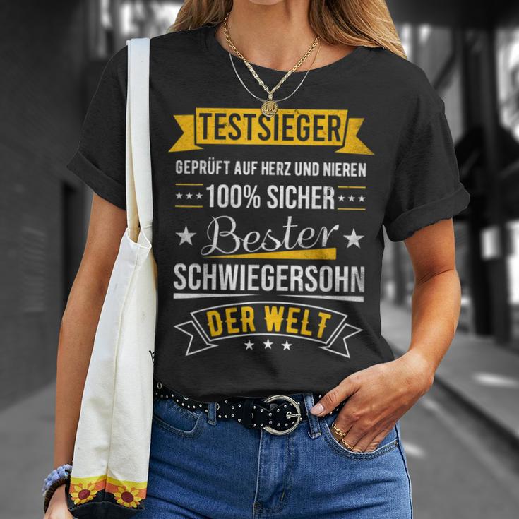 Bester Schwiegersohn Der Welt Testsieger T-Shirt Geschenke für Sie