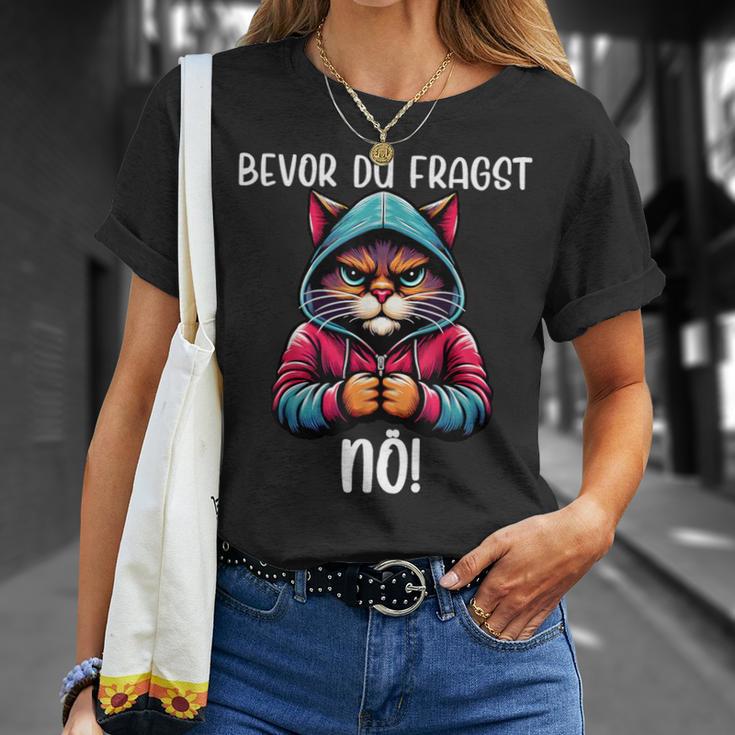 Bevor Du Fragst Nö Bevor Du Fragst Nö T-Shirt Geschenke für Sie