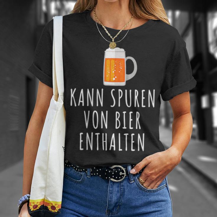 Bier Kann Spurson Bier Enthalten Bier T-Shirt Geschenke für Sie