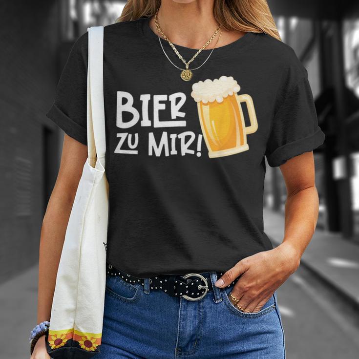 Bier Zu Mir Oktoberfest Costume Women T-Shirt Geschenke für Sie