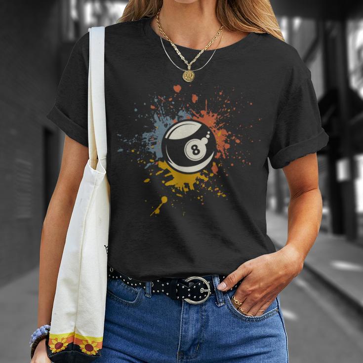 Billiard Pool Ball T-Shirt Geschenke für Sie