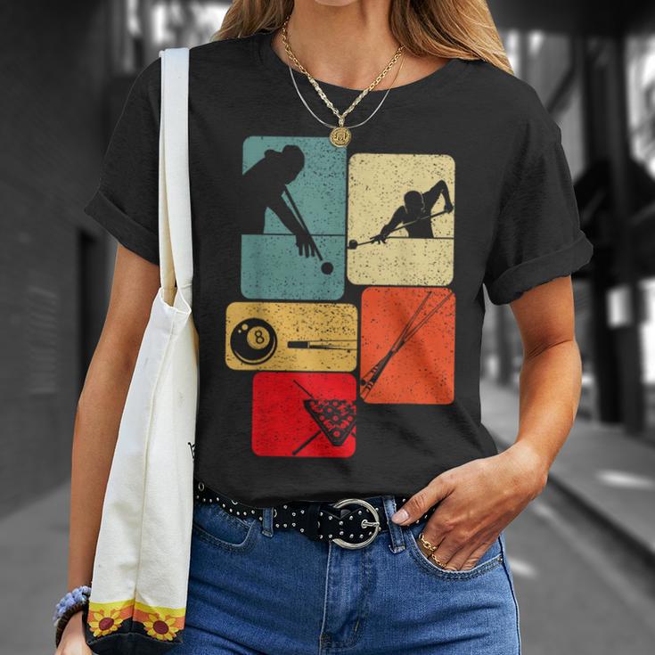 Billiard Pool Snooker T-Shirt Geschenke für Sie