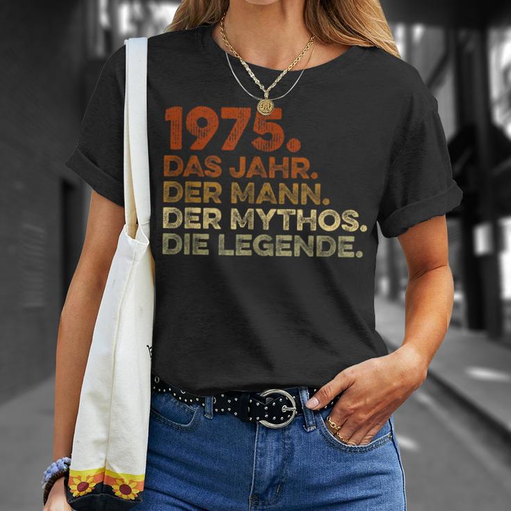 Birthday intage 1975 Man Myth Legend T-Shirt Geschenke für Sie