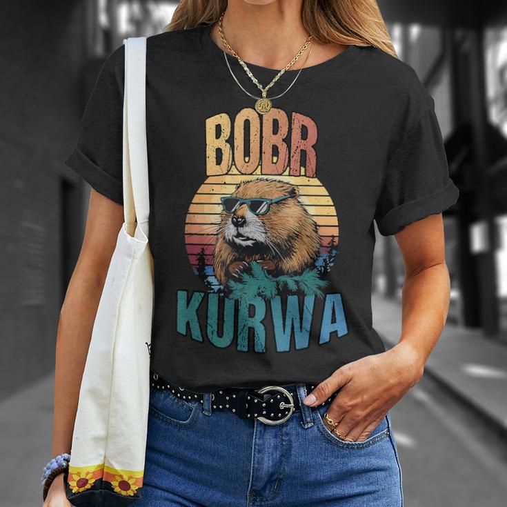 Bobr Flannelette Meme T-Shirt Geschenke für Sie