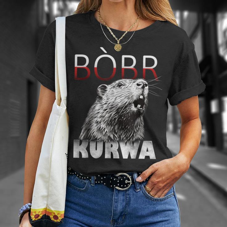 Bobr Kurwa Biber Bober Bobr T-Shirt Geschenke für Sie