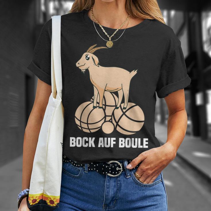 Bock Auf Boule Boule Petanque T-Shirt Geschenke für Sie