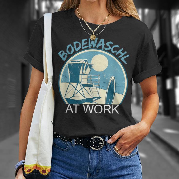 Bodewaschl At Work Bathmeister Lifeguard T-Shirt Geschenke für Sie