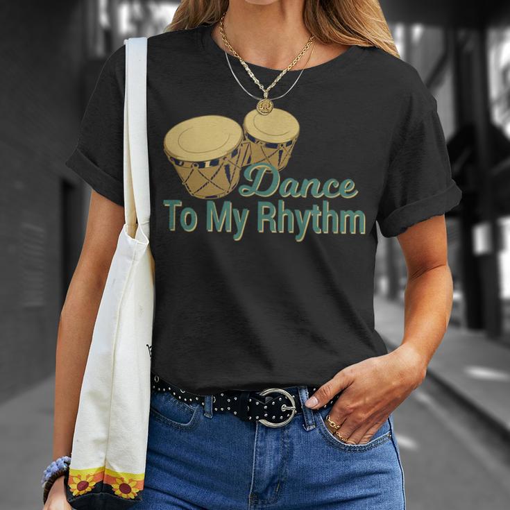 Bongos Percussion Dance Motif For Dancers T-Shirt Geschenke für Sie