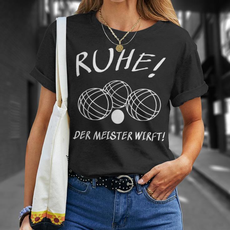 Boule Game Petanque Crossboule T-Shirt Geschenke für Sie