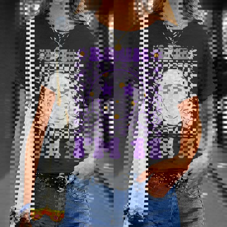 Bruh I'm 11 Years Old Purple Birthday Girls 11Th Birthday T-Shirt Gifts for Her