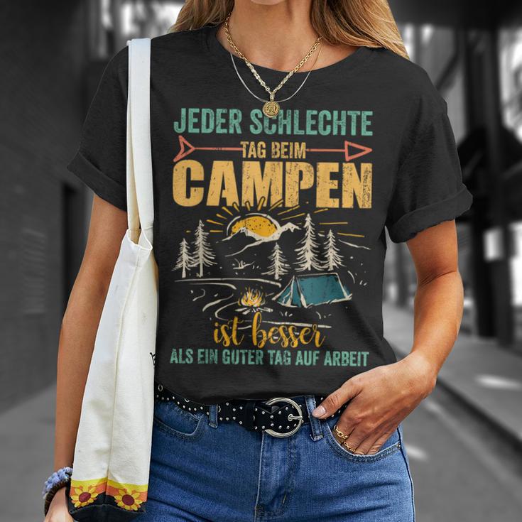 Camping For Caravan Motorhome Tent Camper T-Shirt Geschenke für Sie