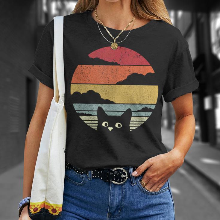 Cat Intage Cat Retro Cat T-Shirt Geschenke für Sie