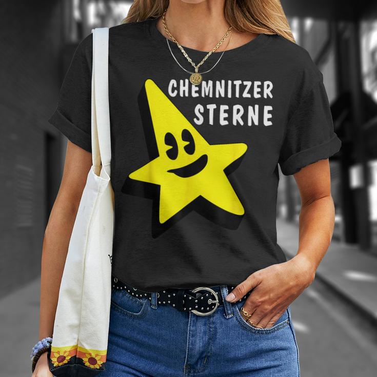 Chemnitz Sachsen Chemnitzer-Stern Graffitis Lustige Sterne T-Shirt Geschenke für Sie