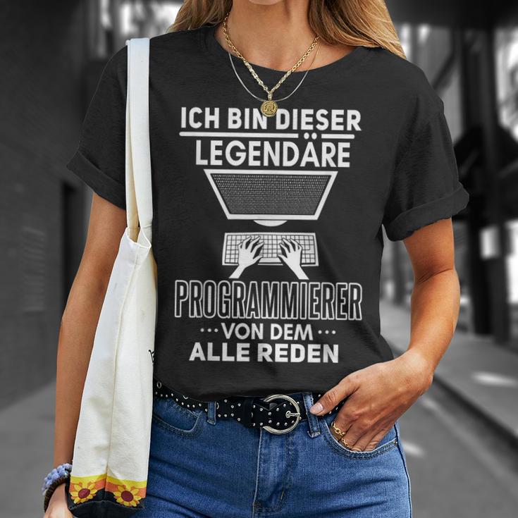 Coder Legendary Programmer T-Shirt Geschenke für Sie