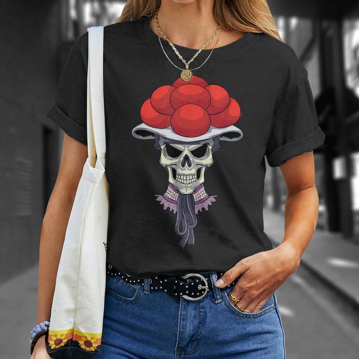 Cool Skull Bollenhut Forest Skull T-Shirt Geschenke für Sie