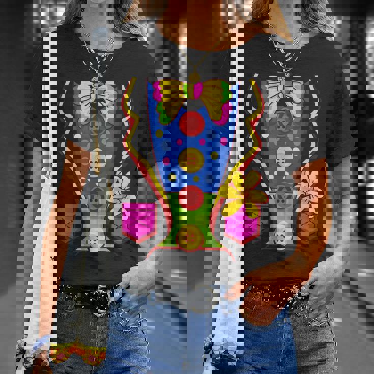 Costume Da Clown Circo Maglietta Regalos para ella