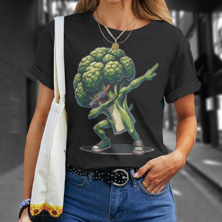 Dab Broccoli Dancing Dabbing Broccoliegetable T-Shirt Geschenke für Sie