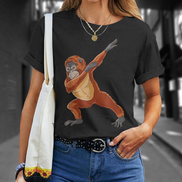 Dabbing Orang Utan Für Affenliebhaber T-Shirt Geschenke für Sie