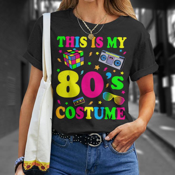 Das Ist Mein 80S Costume 1980S Party S T-Shirt Geschenke für Sie