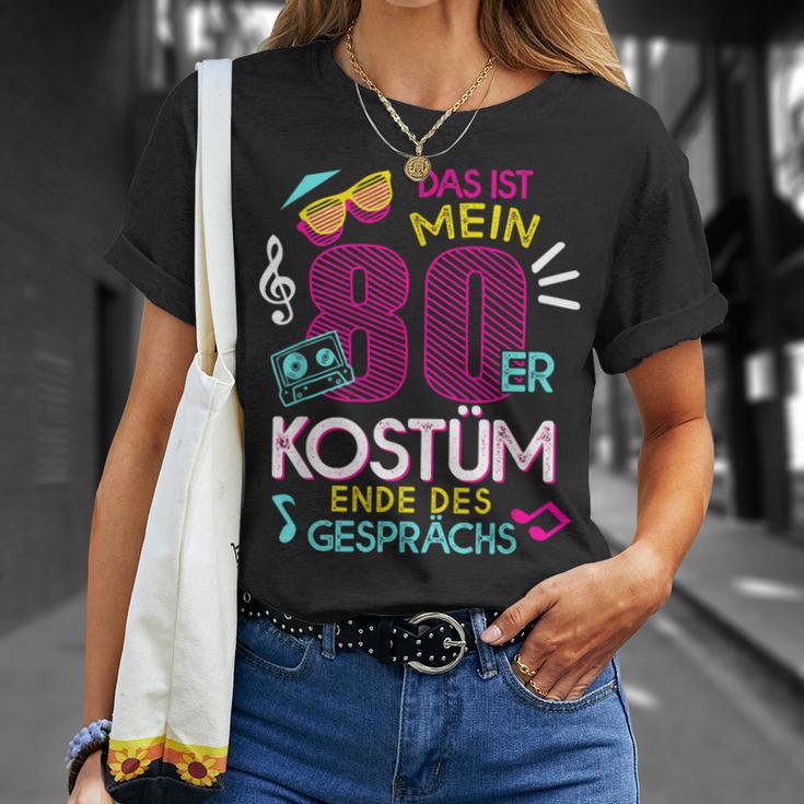 Das Ist Mein 80S Kostüm Ende Des Gesprächs 80S Party T-Shirt Geschenke für Sie