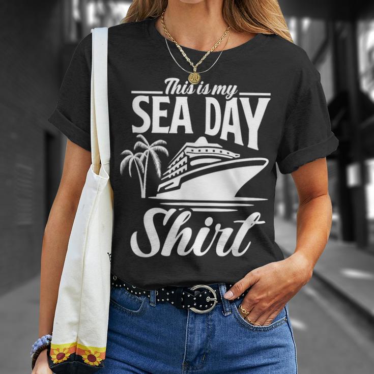 Das Ist Mein Seetag Mit Kreuzfahrtschiff Palmen T-Shirt Geschenke für Sie