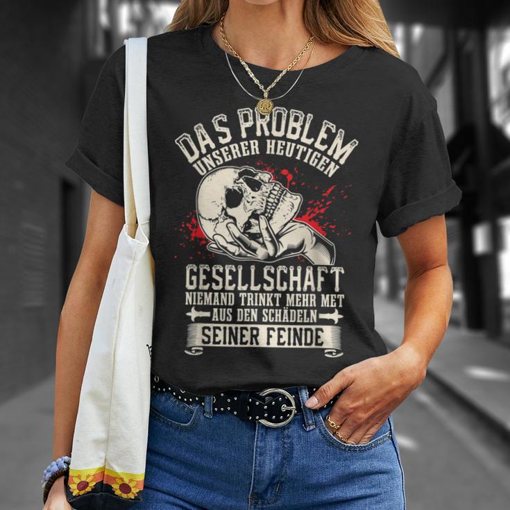 Das Problem Unserer Gesellschaft Heute Niemand Trinkt Getroffen T-Shirt Geschenke für Sie