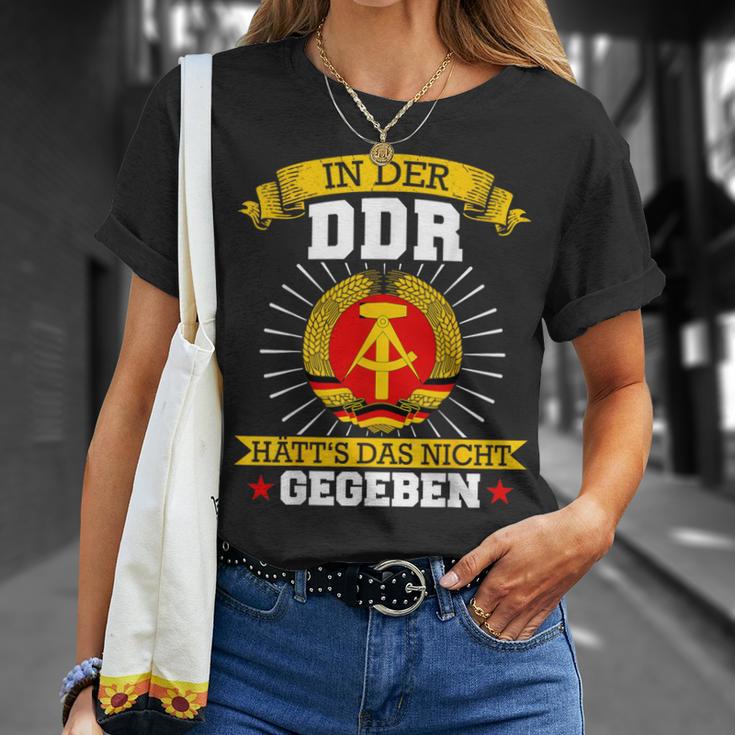 Ddr Ossi In Der Ddr Has Das Not G T-Shirt Geschenke für Sie