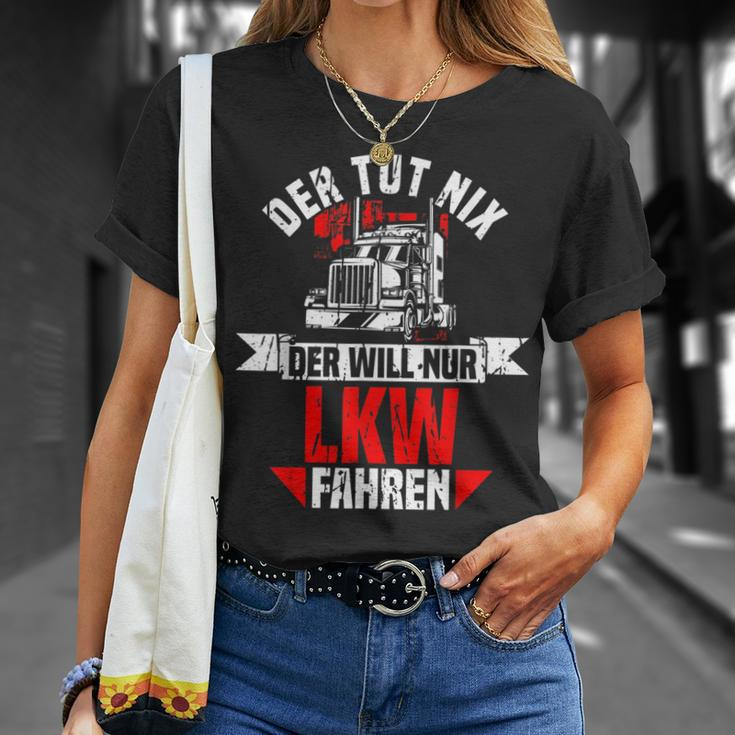 Der Tut Nix Der Willnur Lkw Fahrer T-Shirt Geschenke für Sie