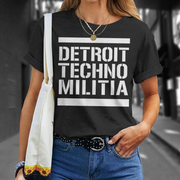 Detroit Techno Militia T-Shirt Geschenke für Sie