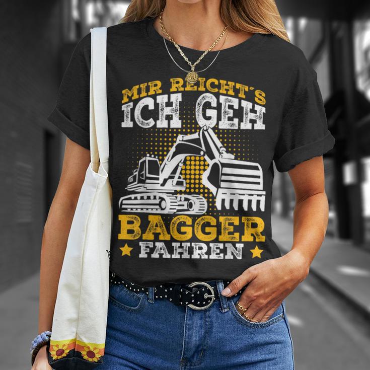 Digger Driver Sayings Excavator Idea T-Shirt Geschenke für Sie