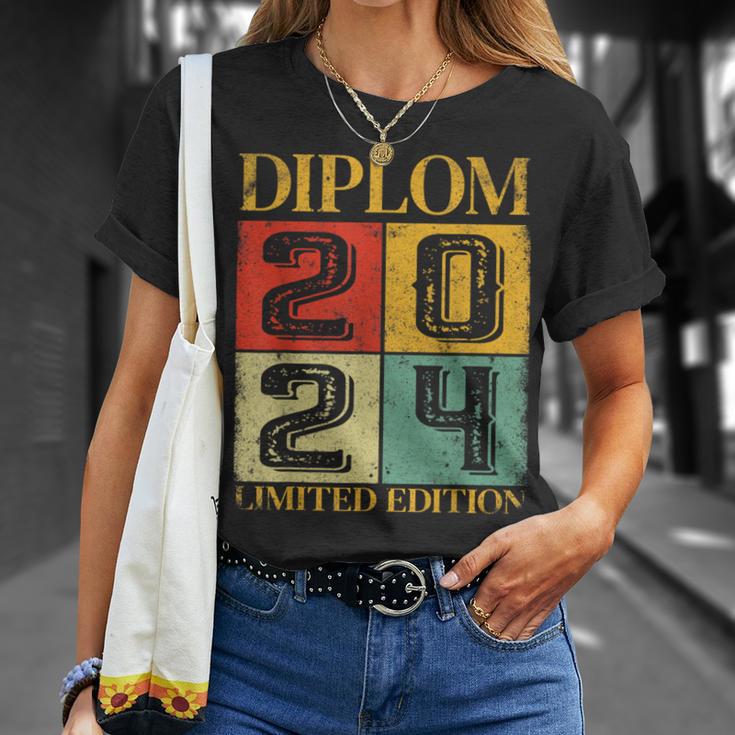 Diplom Geschafft Legende 2024 T-Shirt Geschenke für Sie