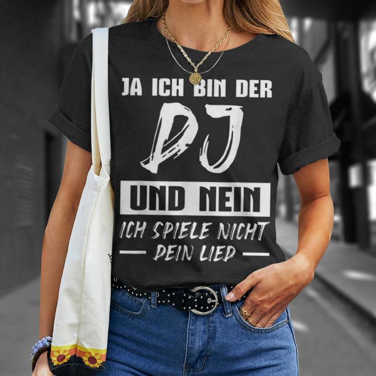 Discjockey Ich Spiel Nicht Dein Song Dj T-Shirt Geschenke für Sie