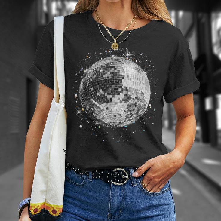 And Disco Ball Club Retro T-Shirt Geschenke für Sie