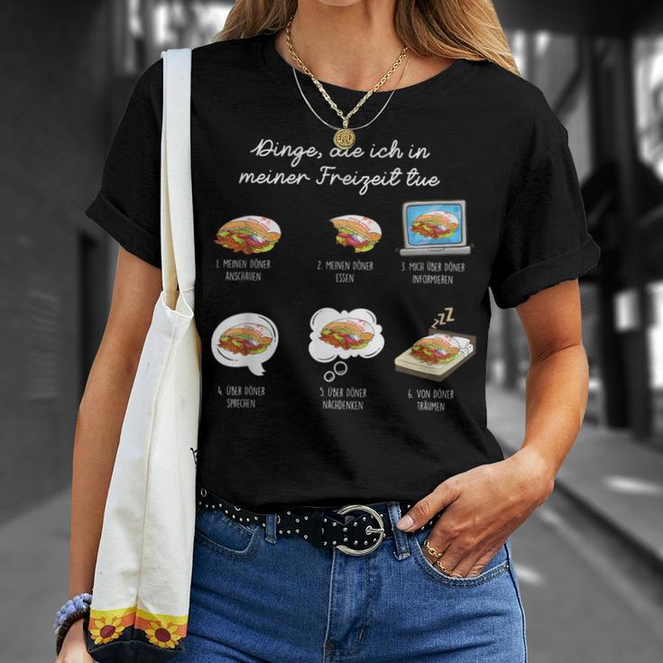 Döner Dinge Die Ich In Meiner Freizeit Tue T-Shirt Geschenke für Sie