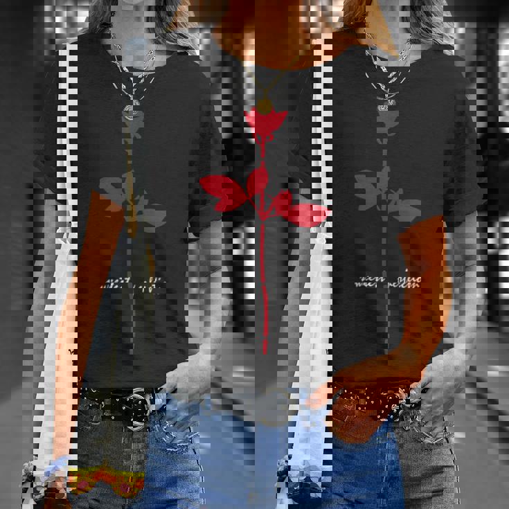 Donna Sweetest Perfection Rosso E Bianco Con Collo A Maglietta Regalos para ella