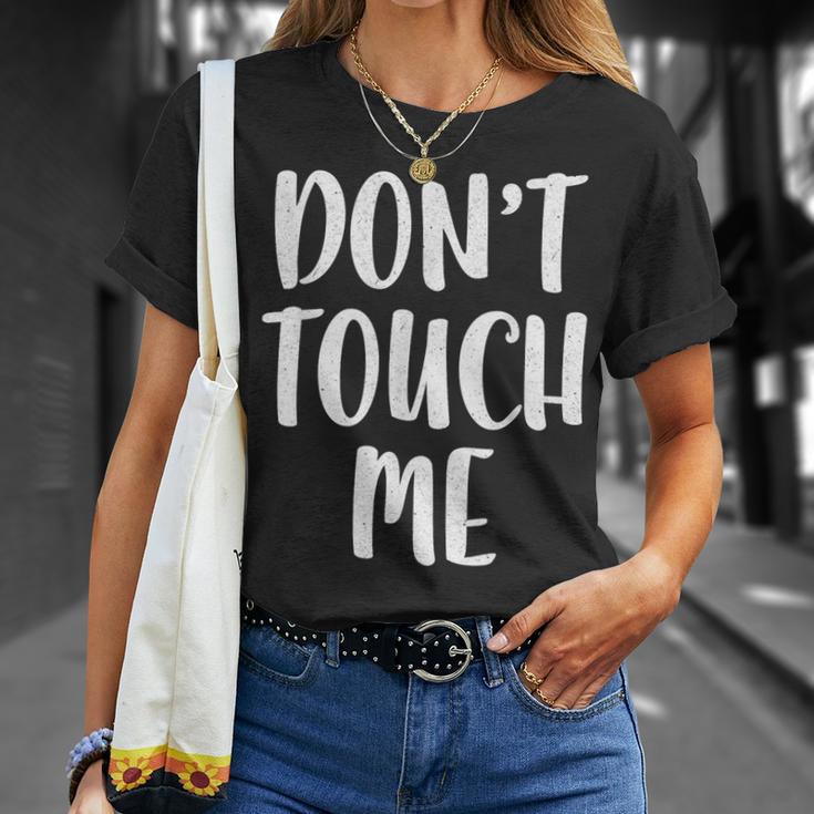 Don't Touch Me Introvert T-Shirt Geschenke für Sie