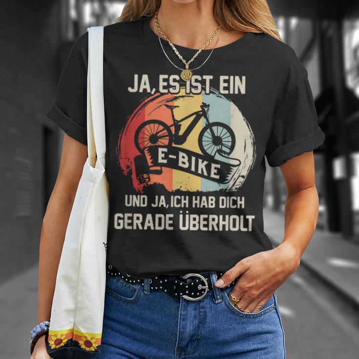 E-Bike Ja Ich Hab Dich Überhaut E Bike T-Shirt Geschenke für Sie