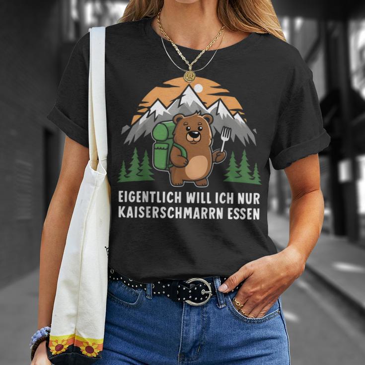 Eigentlich Will Ich Nur Kaiserschmarrn Essen T-Shirt Geschenke für Sie