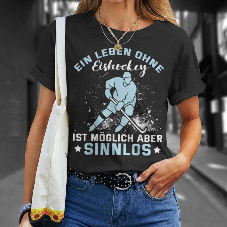 Ein Leben Ohne Eishockey Ein Leben Ohne Eishocke T-Shirt Geschenke für Sie