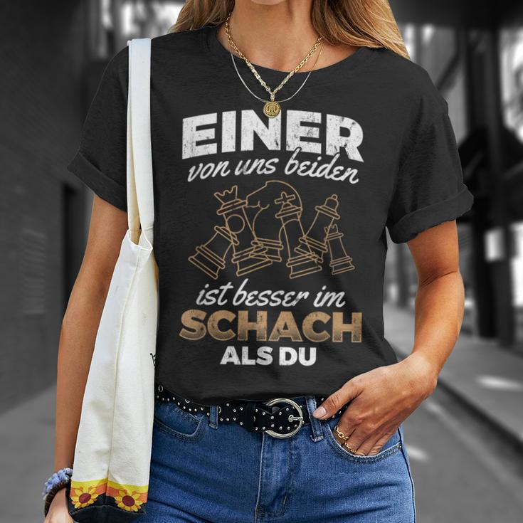 Eineron Uns Ist Besser Im Schess Als Du Chess Player T-Shirt Geschenke für Sie