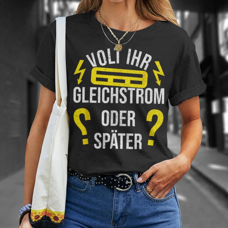 Electricians Electriciansolt Her Dc T-Shirt Geschenke für Sie